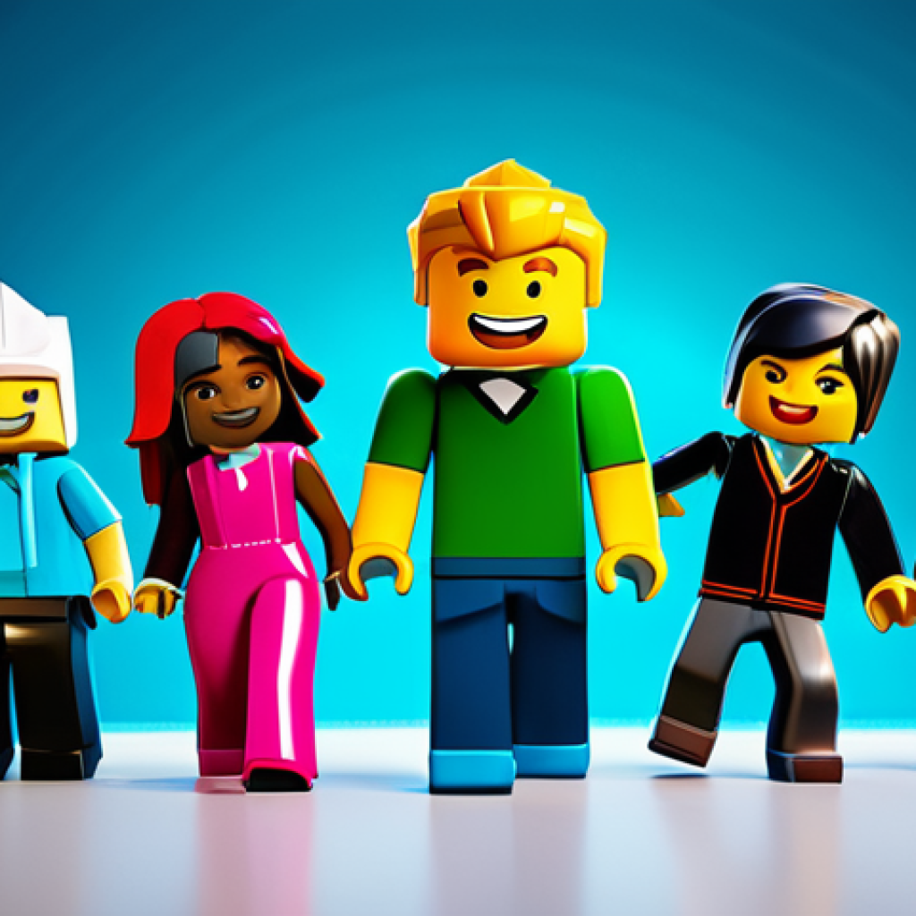 로블록스 게임추천 알고리즘 분석 - **

A group of diverse Roblox avatars joyfully playing a well-designed game with vibrant graphics. T...